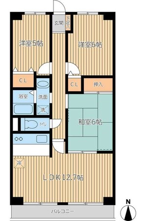 パークフィールド志木の物件間取画像